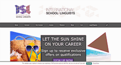Desktop Screenshot of islinguists.com